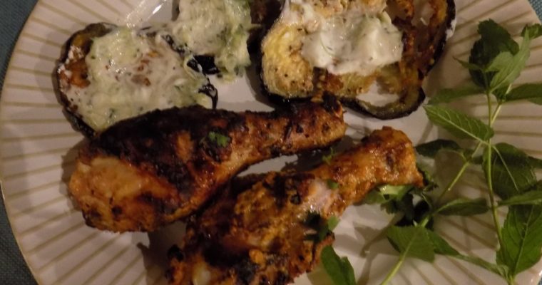 Turmeric Grilled Chicken Legs