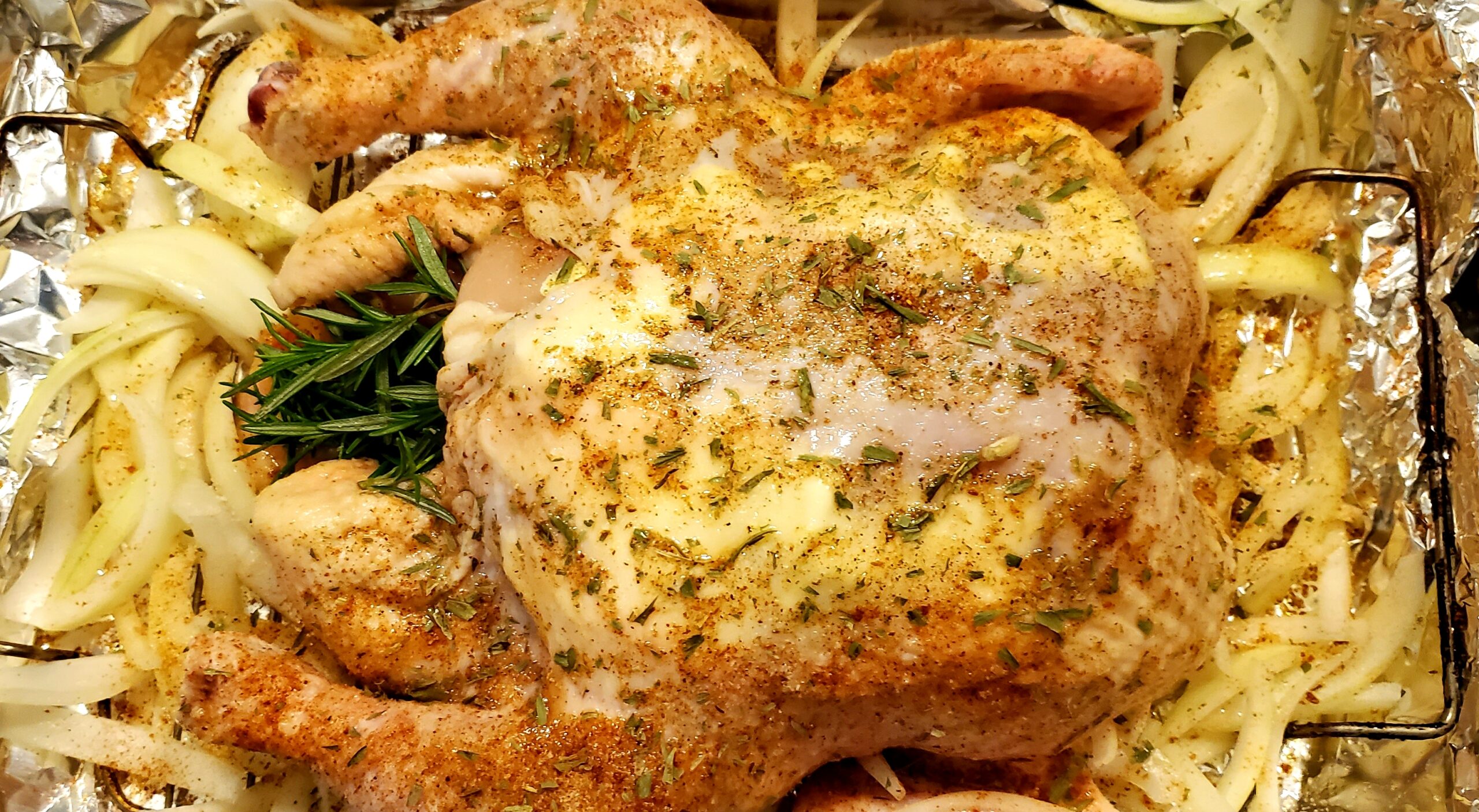 Roasted Herb and Lemon Chicken with Fennel