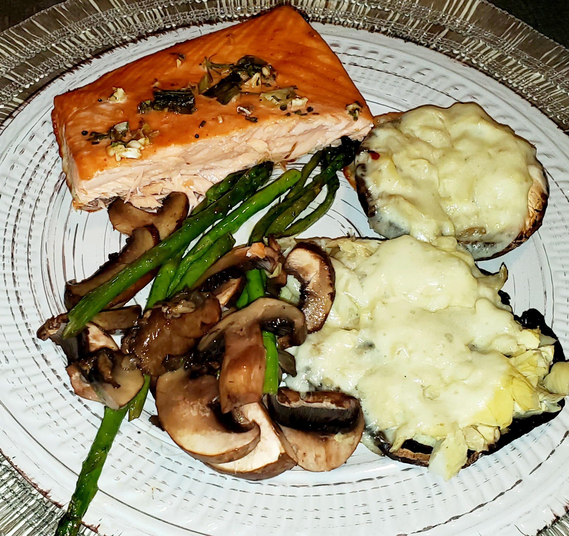 Stuffed Portobello Mushrooms with Artichokes